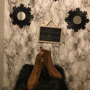 Sam & Libby  Toffee Brown Western Boot